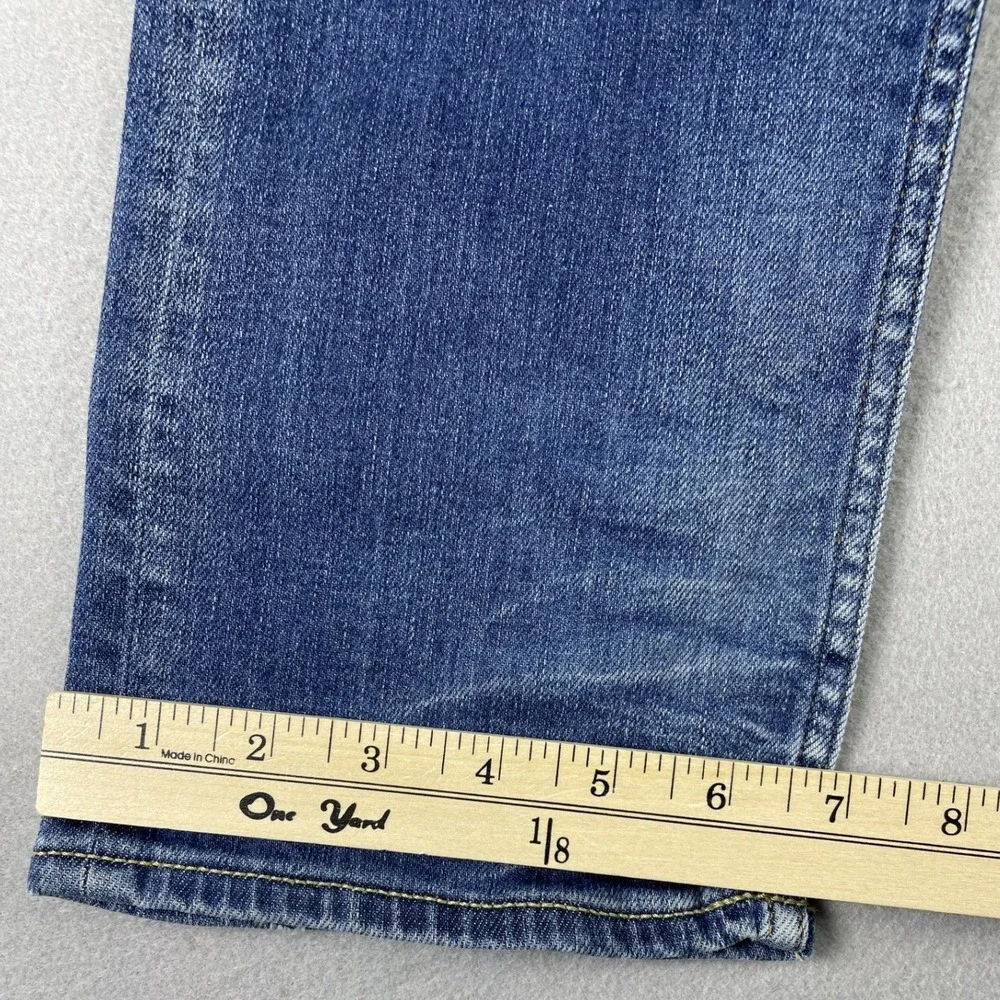 Denham Jeans Mens 32 Razor Slim Fit Candiani Italian Denim Barneys NY Button Fly